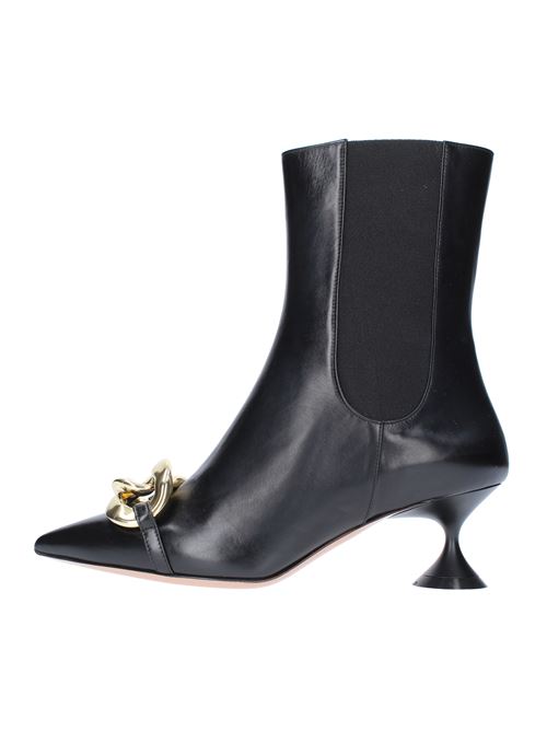 Tronchetti in pelle FRANCESCO SACCO | 6391AGNELLATO NERO
